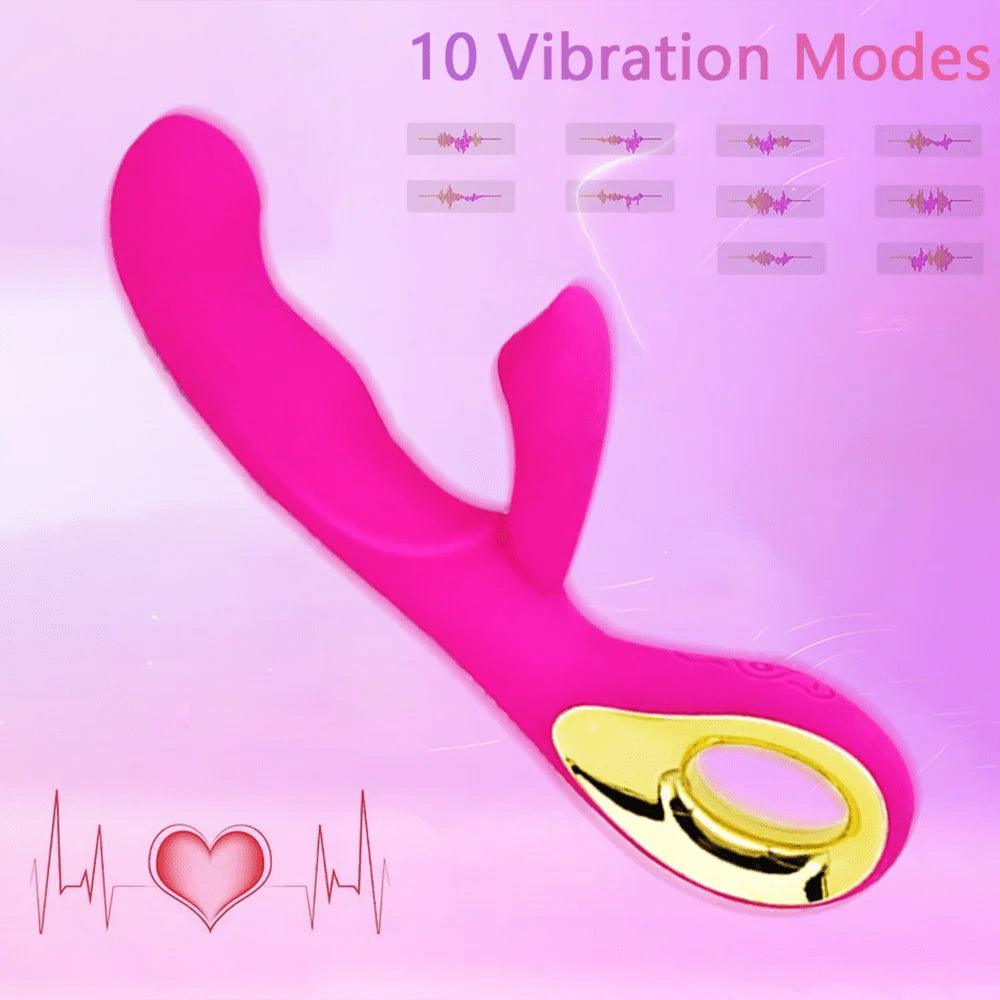 10-Mode Powerful Vibrator - Passion Pulse Adult