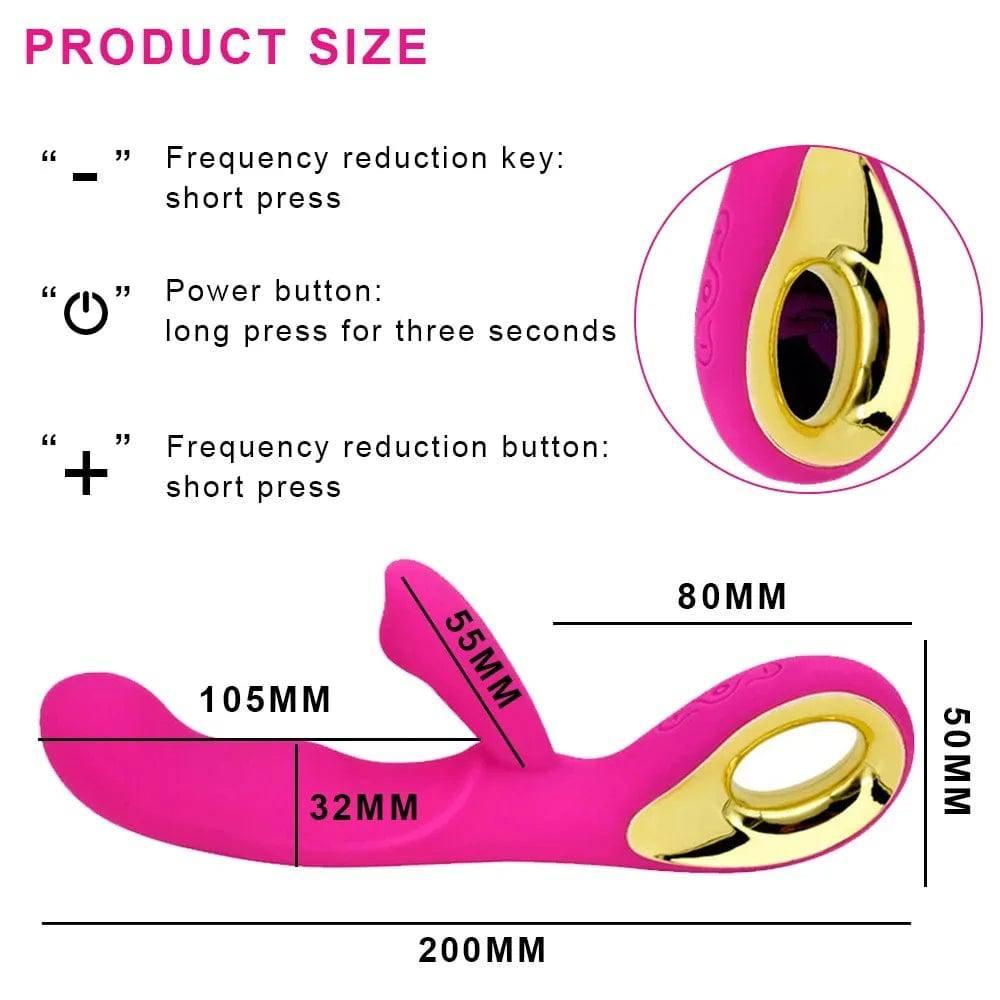 10-Mode Powerful Vibrator - Passion Pulse Adult