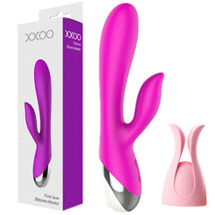 10-Speed USB Rechargeable Rabbit Vibrator – Powerful G-Spot & Clitoral Stimulator - Passion Pulse Adult