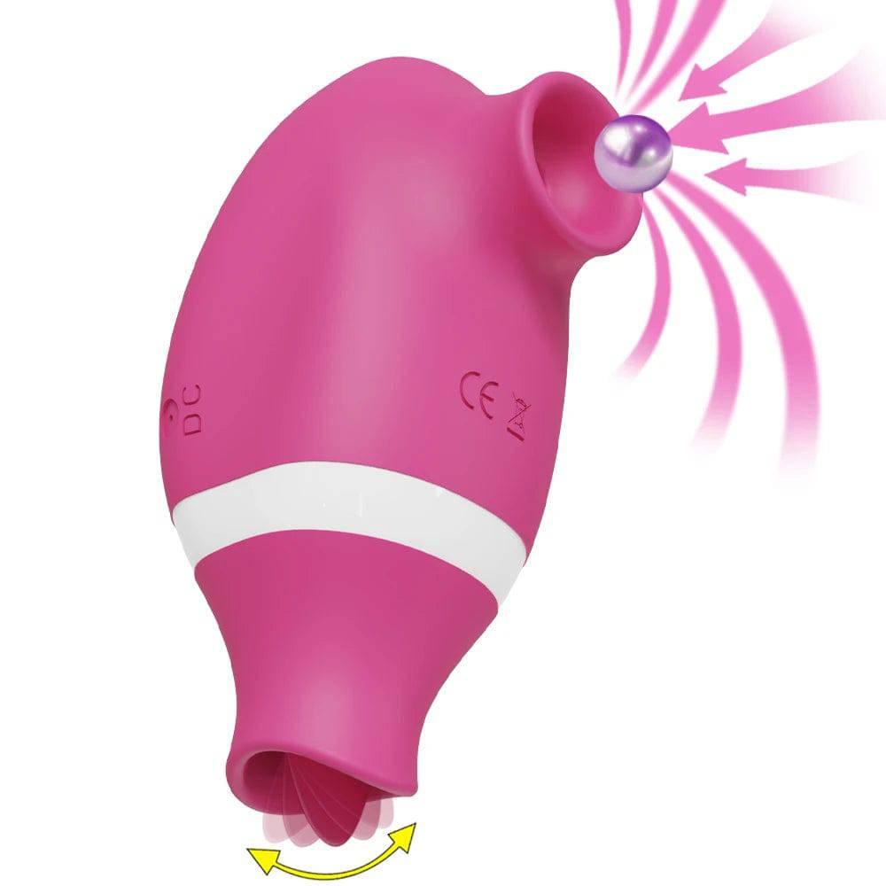 2-in-1 Clitoris Sucking & Vibrating Egg: Powerful Stimulator for Women - Passion Pulse Adult
