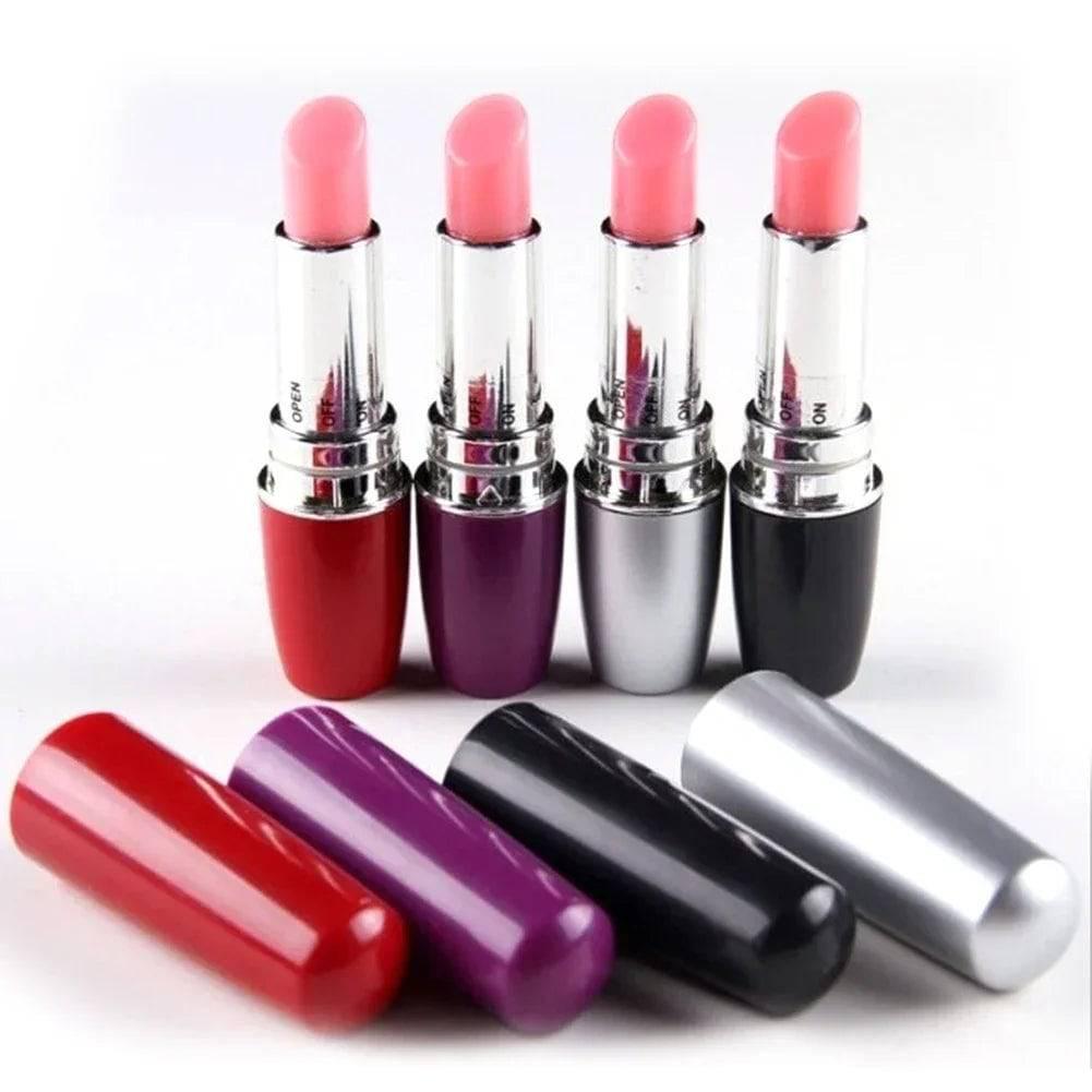 Mini Lipstick Vibrator – Discreet Waterproof Bullet Massager for Women - Passion Pulse Adult