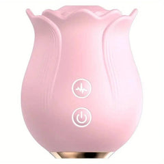 Rose Vibrator – G-Spot Vibrator with 12 Sucking Modes - Passion Pulse Adult