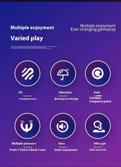 3-in-1 Sucking, Patting, Vibrating Clitoral Wand - Passion Pulse Adult