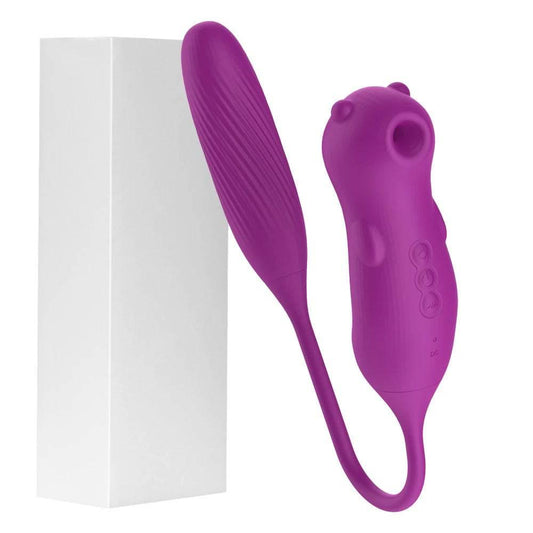 Sucking Vibrator with G-Spot & Clitoral Stimulator - Passion Pulse Adult
