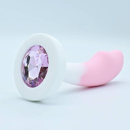 Silicone Anal Plug Set – Crystal Base Anal Trainer in 3 Sizes - Passion Pulse Adult