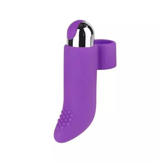 10 Modes Finger Vibrator: Clitoris Massage, G-Spot Stimulation, Rechargeable Vibrating Egg - Sex Toy for Women Masturbation - Passion Pulse Adult
