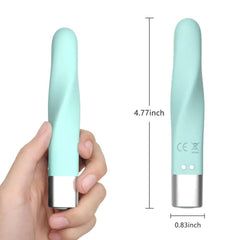 16-Speed Mini Bullet Vibrator: Compact Clitoral Stimulator for Women - Passion Pulse Adult