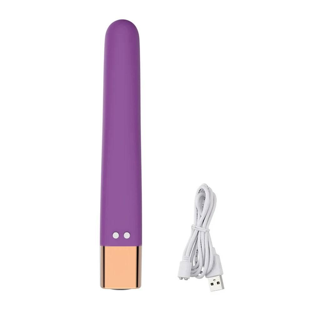 16-Speed Mini Bullet Vibrator: Compact Clitoral Stimulator for Women - Passion Pulse Adult