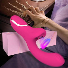 20-Mode Clitoral Suction Vibrator – Vacuum Stimulator & Dildo for Women - Passion Pulse Adult
