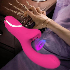 20-Mode Clitoral Suction Vibrator – Vacuum Stimulator & Dildo for Women - Passion Pulse Adult