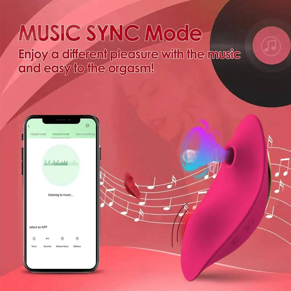 APP Bluetooth Wearable Sucking Vibrator - Passion Pulse Adult