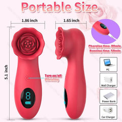 PASSION PULSE Clitoral Vibrator – Vacuum Sucking & Licking Tongue Toy - Passion Pulse Adult