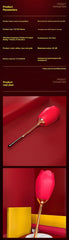 Rose Tongue Licking Sucking Clitoral Vibrator - Passion Pulse Adult