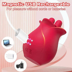 ROSE TONGUE™️ 3D Realistic Oral Sex Toy - Passion Pulse Adult