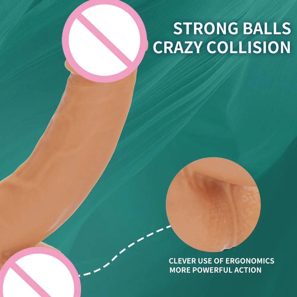 Double Dildo without wearing pants For women - Passion Pulse Adult