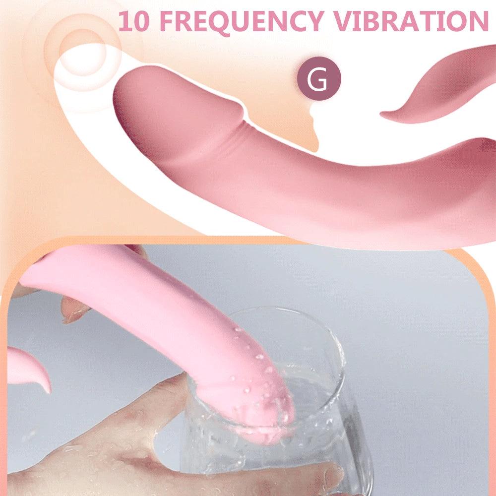 Wireless Remote-Controlled Dildo Vibrator - Passion Pulse Adult