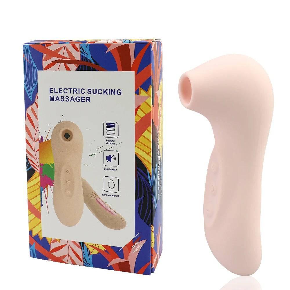 Clit Sucker Vibrator: Blowjob Tongue Suck, G-Spot & Nipple Stimulator - Passion Pulse Adult