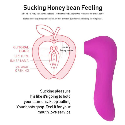 Sucking Vibrator – Clit, G-Spot & Nipple Stimulator - Passion Pulse Adult
