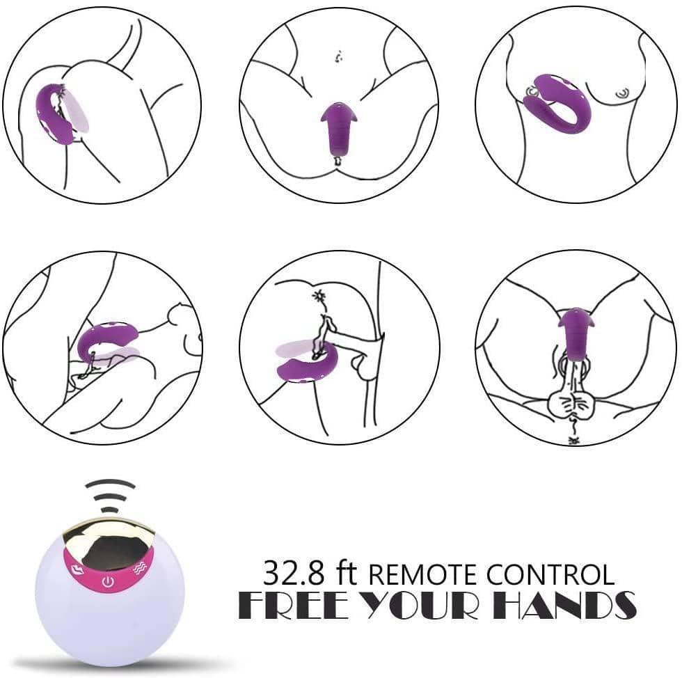 Wireless Remote Control G-Spot Vibrator - Passion Pulse Adult