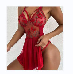 Embroidered Butterfly Cami Dress - Passion Pulse Adult