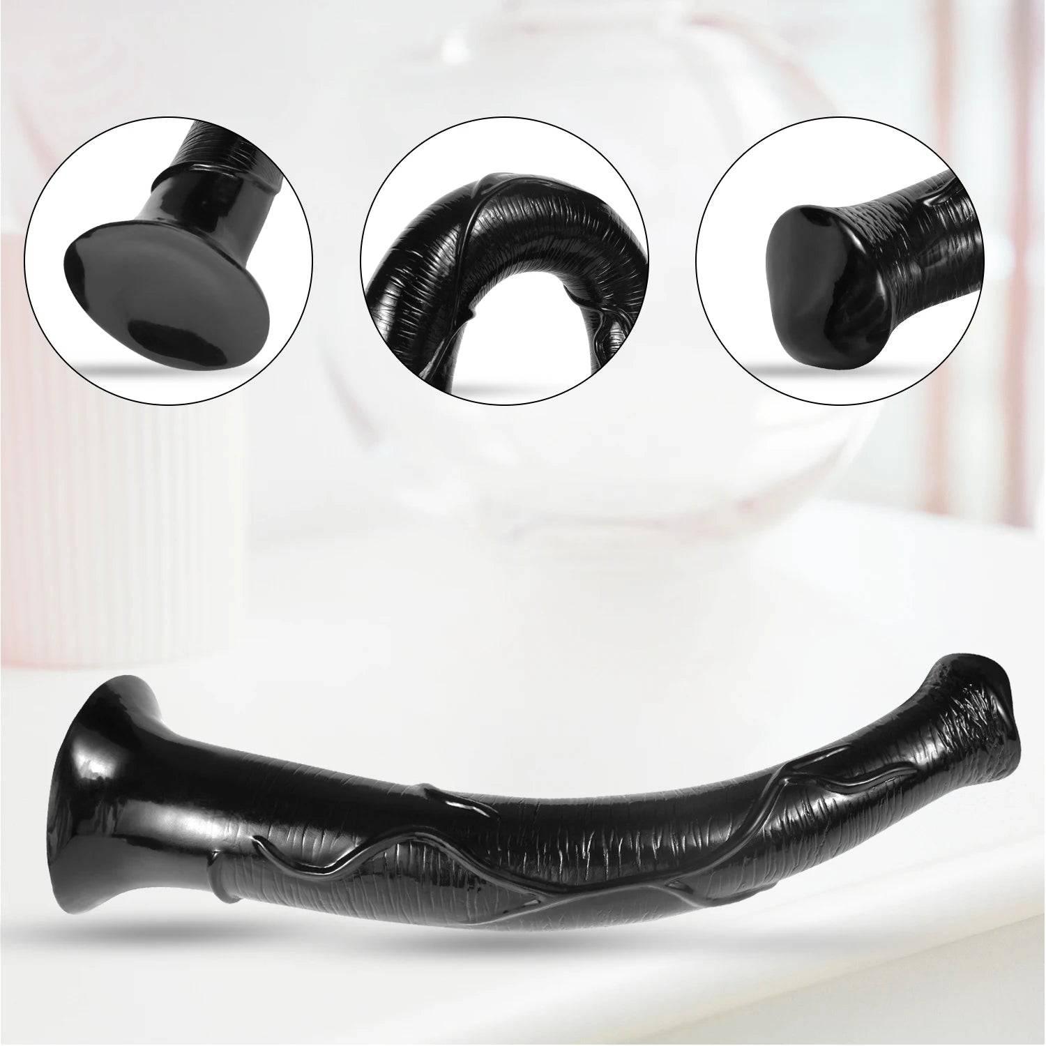 Realistic Giant Horse Dildo Rapid Orgasm Anal Toys Sex Toys For Women Lesbian Penis Cock Dildos Female Masturbation Animals - Passion Pulse Adult