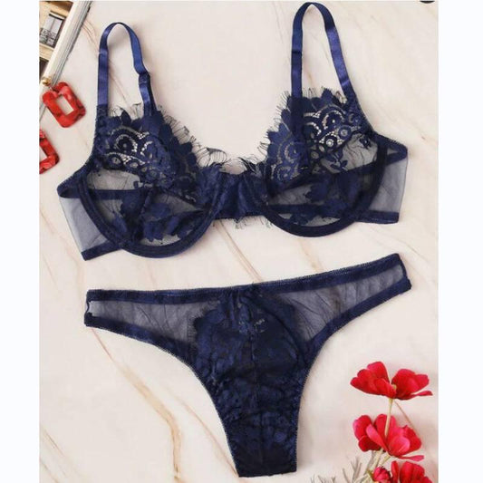 Ultra-thin transparent full lace comfortable underwear - Passion Pulse Adult