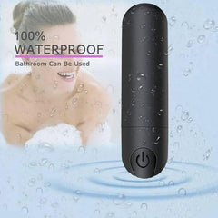 10-Speed Rechargeable Mini Bullet Vibrator – Clitoral, Anal & Vaginal Stimulator - Passion Pulse Adult