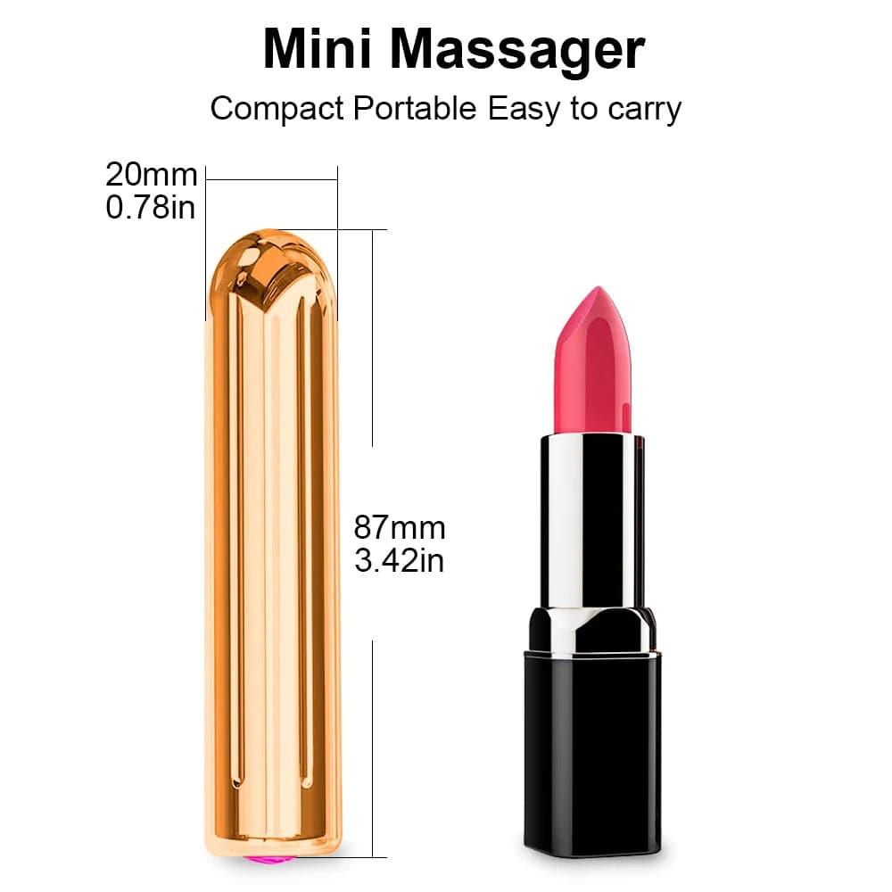 10-Speed Mini Bullet Vibrator - Passion Pulse Adult