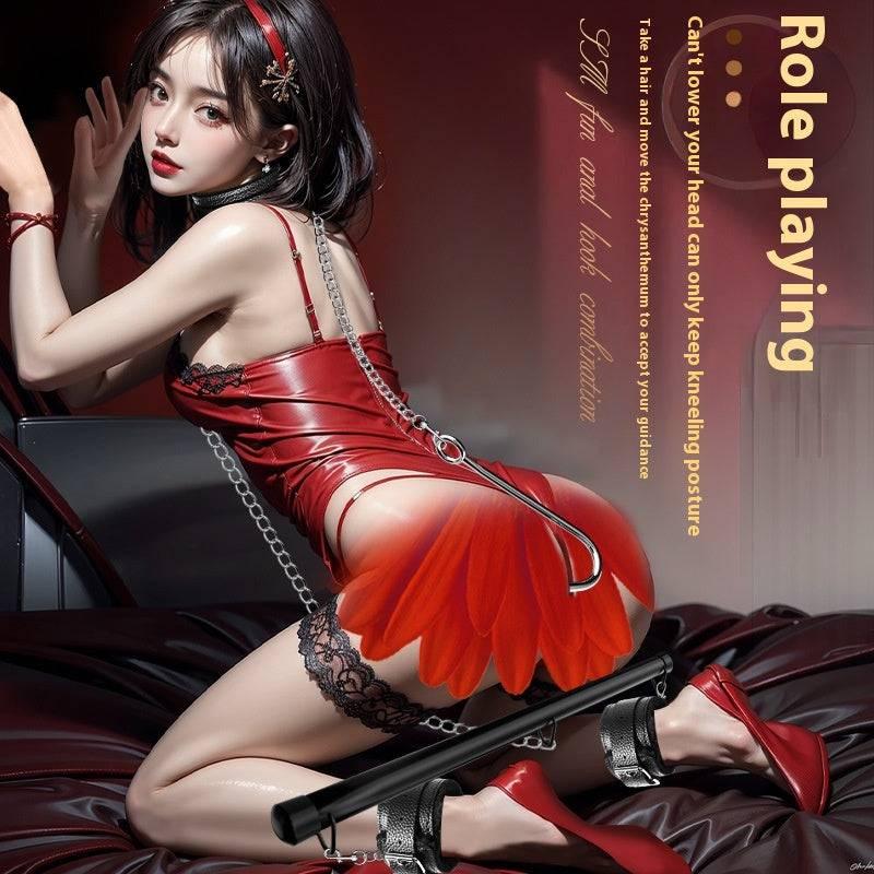 SM Iron Chain Collar Set - Passion Pulse Adult