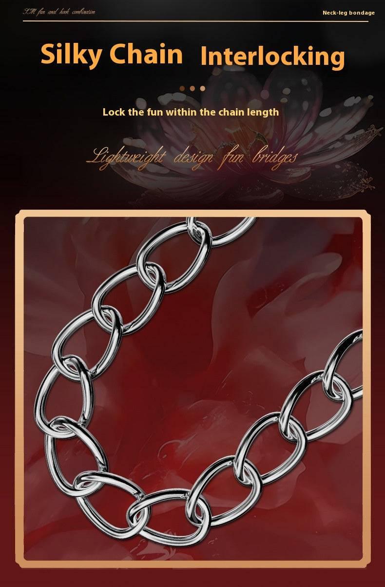 SM Iron Chain Collar Set - Passion Pulse Adult