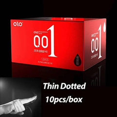 0.01mm Ultra-Thin Natural Latex Condoms - Passion Pulse Adult