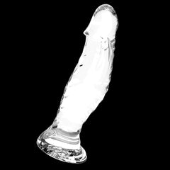 Realistic Ribbed Monster Dildo – TPR Suction Cup Dildo for Anal and Vaginal Play - Passion Pulse Adult