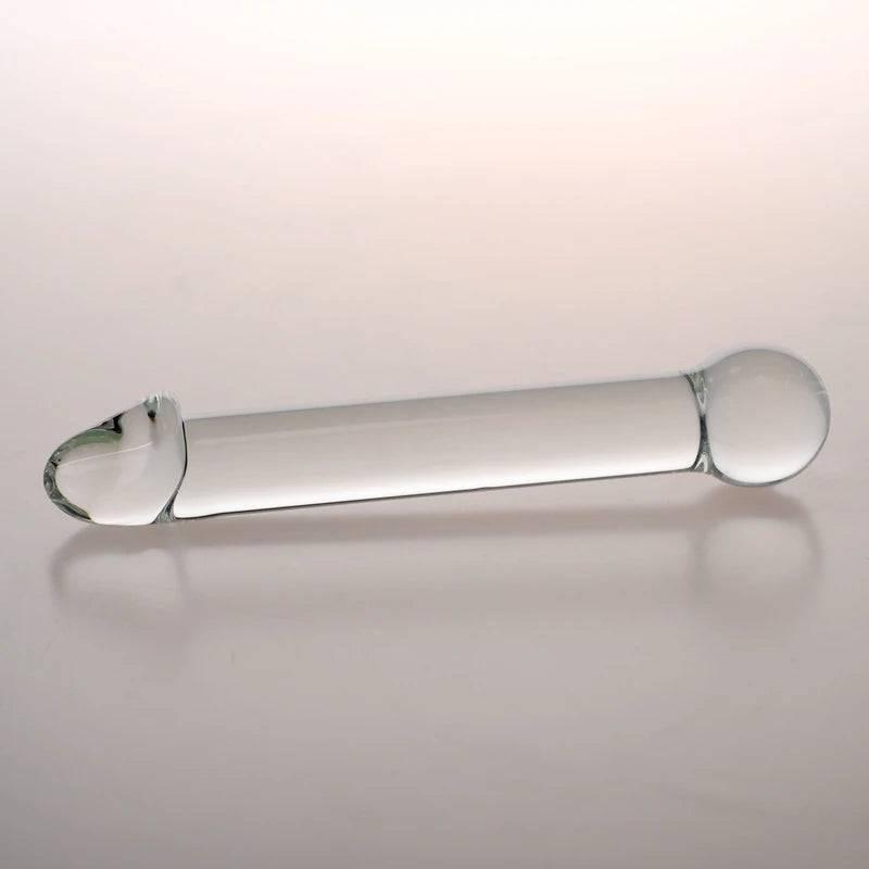 High-Quality Transparent Glass Dildo – Elegant, Durable, and Body-Safe - Passion Pulse Adult