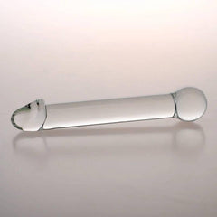 High-Quality Transparent Glass Dildo – Elegant, Durable, and Body-Safe - Passion Pulse Adult