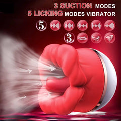 Automatic Tongue Sucking Clitoral Vibrator - Passion Pulse Adult