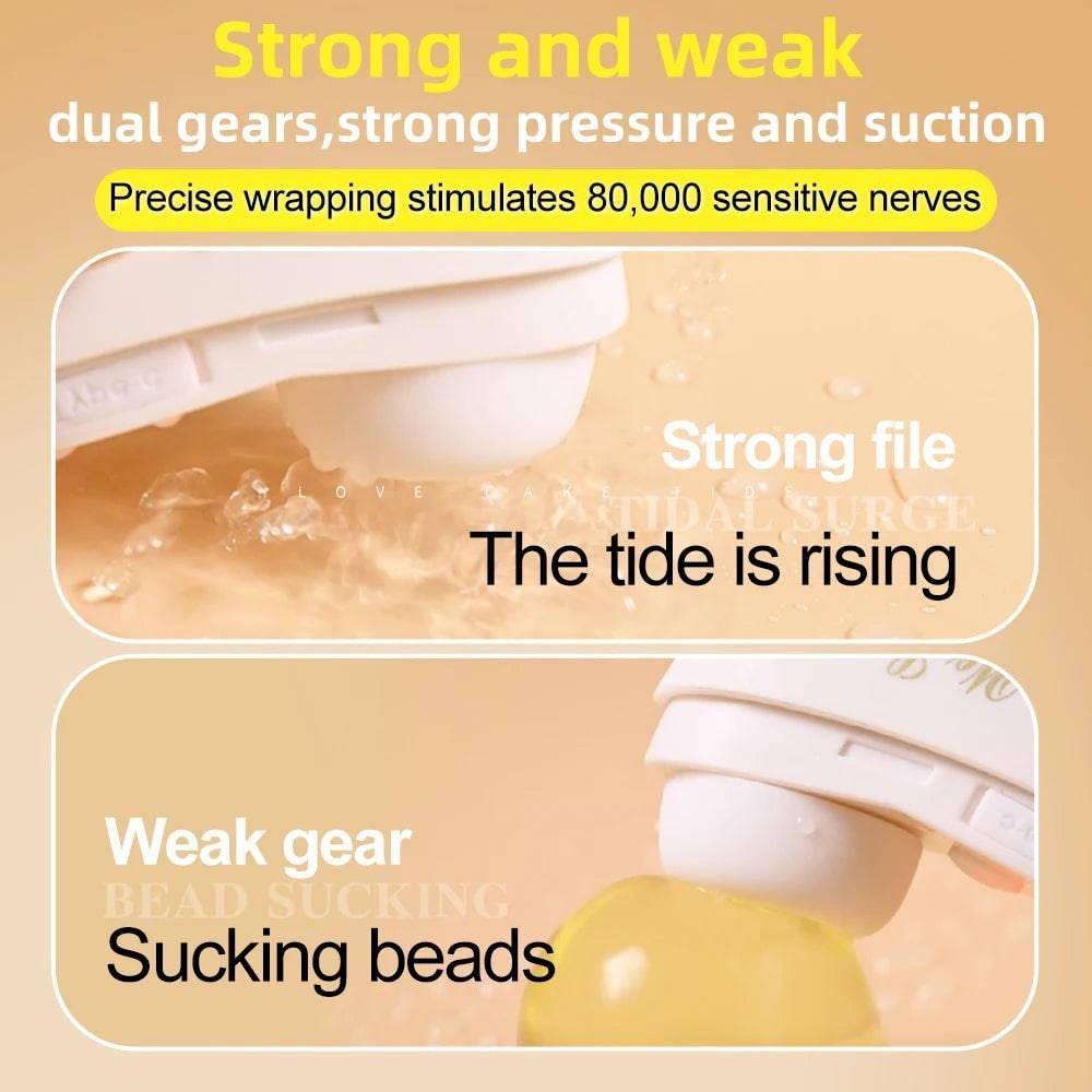 Powerful Sucking Vibrator – Clit & Nipple Vacuum Stimulator - Passion Pulse Adult