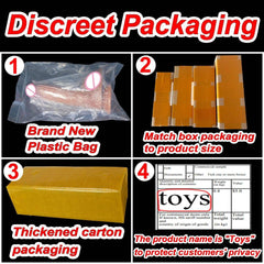 Huge Soft Realistic Dildo with Suction Cup - Double-Layer Design - Passion Pulse Adult