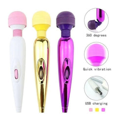 Wireless Magic Wand Vibrator - Passion Pulse Adult