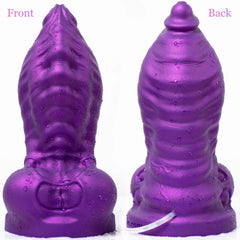 Oieffur Large Ejaculation Dildo With Enema Ball Squirt Liquid Purple Squirting Penis With Suction Cup Sex Toys For Men And Women - Passion Pulse Adult