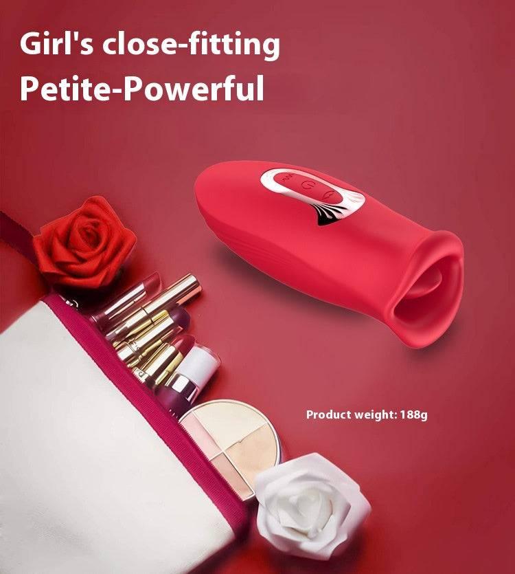 Multi-frequency Tongue Licking Clitoral Vibrator - Passion Pulse Adult