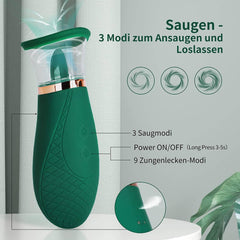 Saugen Sweet Tongue Licking Clitoral Vibrator - Passion Pulse Adult