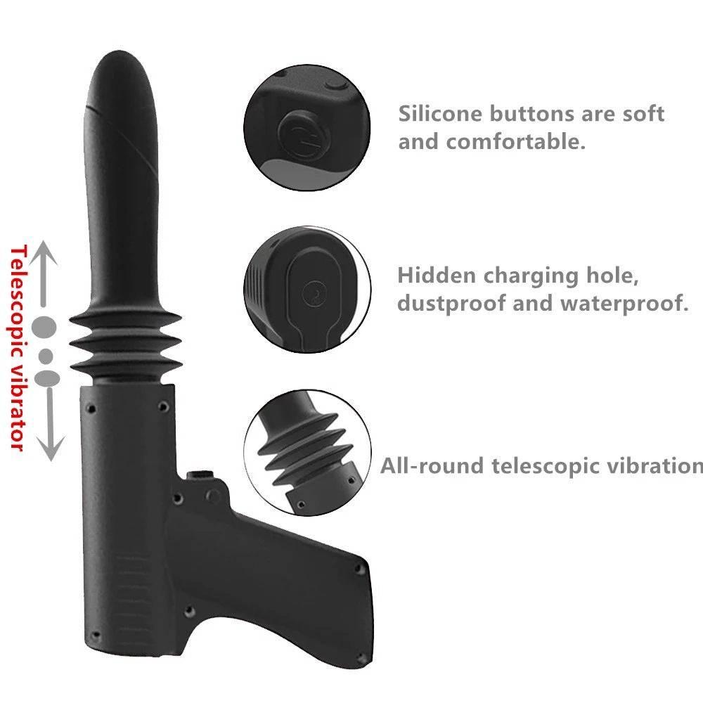 Realistic Thrusting Vibrator – Clitoral & G-Spot Stimulator - Passion Pulse Adult