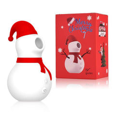 Christmas Snowman Rechargeable Electric Clitoral Vibrator - Passion Pulse Adult