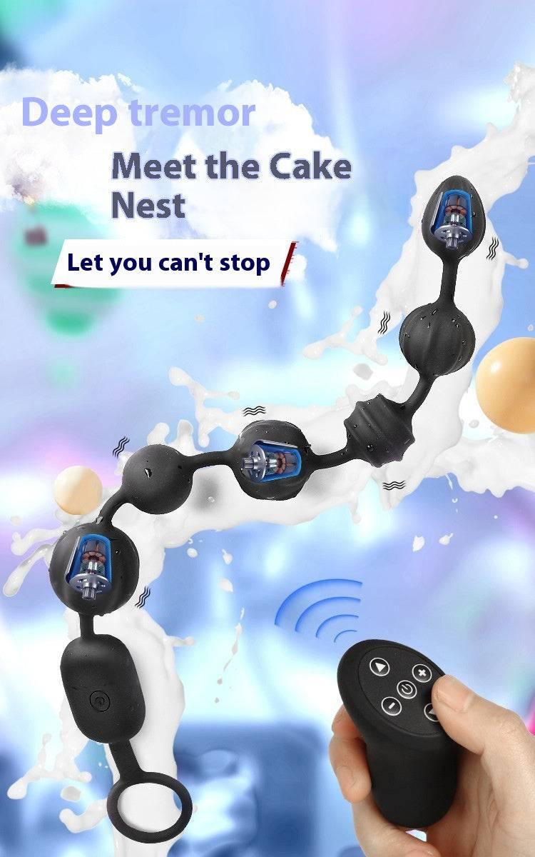 Unique Shape Beaded Anal Plug - Passion Pulse Adult