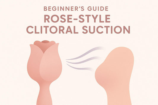 Beginner's guide to rose-style clitoral suction device illustration