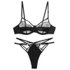 Three Point Bra Lace Thong