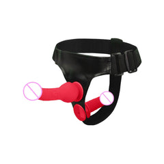 Double Strap On Dildo Female belt with Penis Sexual Harness women waist Adult toys Anal penetration Sex Toys For Lesbian Orgasm