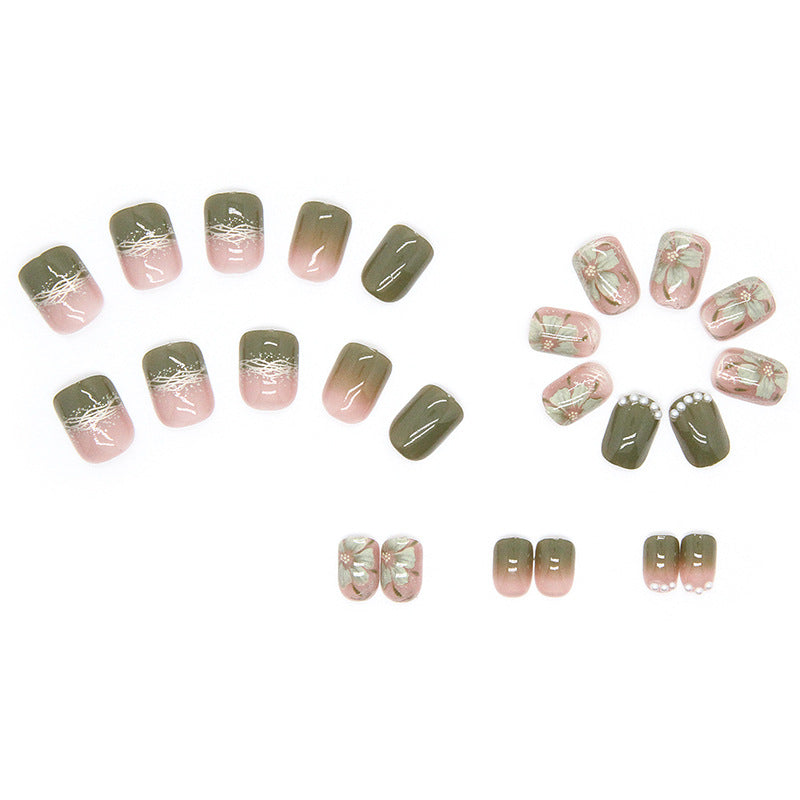 Fresh and Elegant Camellia Wearable Nails - Passion Pulse Adult