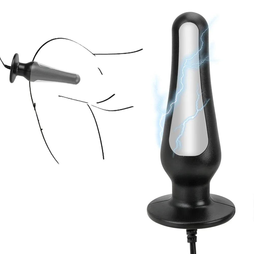 Electric Shock Penis Plug and Cock Ring Stimulator | Estim Electrostim Passion Pulse Adult Electric Shock Penis Plug and Cock Ring Stimulator | Estim Electrostim Passion Pulse Adult
