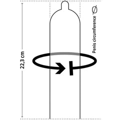 Super Large Ultra-Thin Condoms – 64mm, 69mm, 72mm Sizes for Extra Comfort